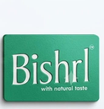 Bishrl (with natural taste) mineral water brand card — HRL Projects Kallavi Krishnagiri